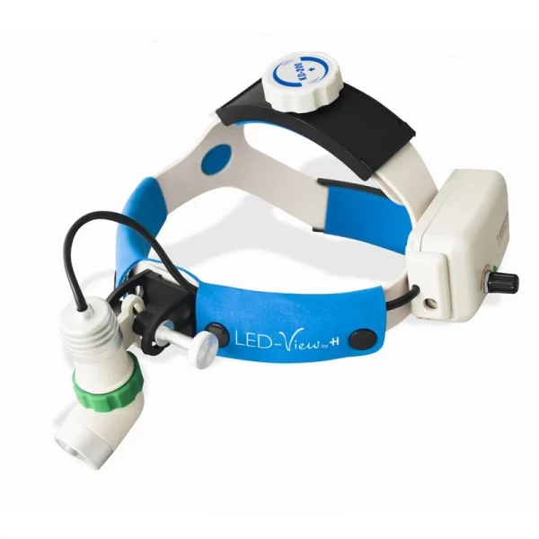 LÁMPARA FRONTAL MÉDICA DE 3W CON ESTRUCTURA AJUSTABLE, 6 HORAS LED VIEW L202A-7