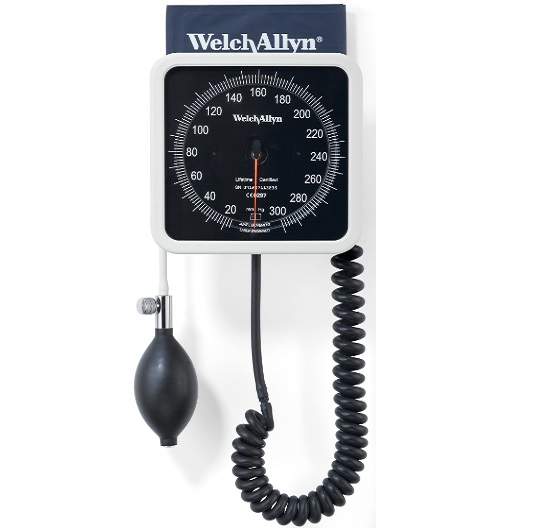 ESFIGMOMANOMETRO ANEROIDE DE PARED WELCH ALLYN (BLANCO)